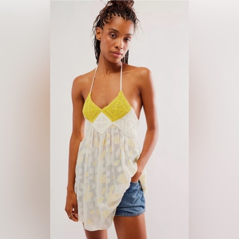 Free People Yellowbell Tunic